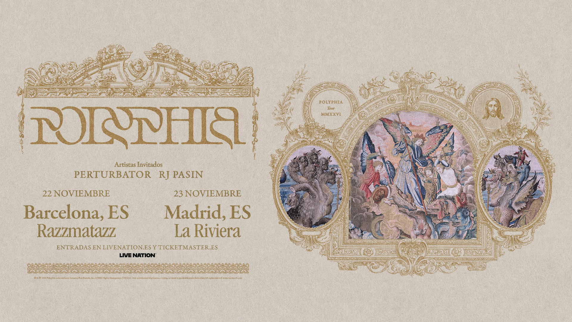 Polyphia solicitar acreditaciones de prensa para su concierto en Barcelona y Madrid 2026